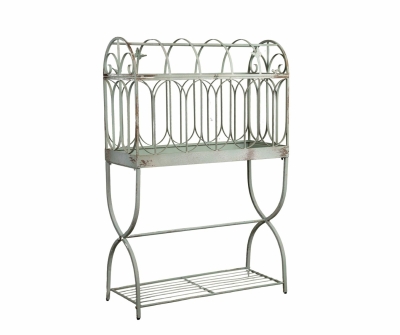 SZKLARNIA METALOWA /STOJAK Garden Green Vintage Belldeco