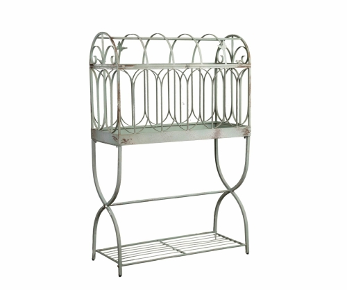  SZKLARNIA METALOWA /STOJAK Garden Green Vintage Belldeco