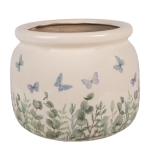 PROWANSALSKA OSŁONKA NA DONICZKĘ Butterflies Blue Clayre & Eef