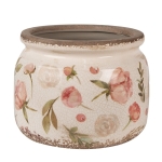 PROWANSALSKA OSŁONKA NA DONICZKĘ Country Style Flowers Pink Clayre & Eef  