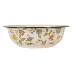PROWANSALSKA MISKA Flowers Beige Retro Vintage 1 Clayre & Eef