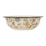 PROWANSALSKA MISKA Flowers Beige Retro Vintage 1 Clayre & Eef