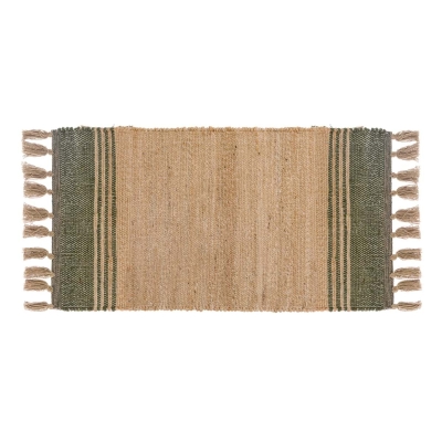 OZDOBNY DYWAN Z FRĘDZLAMI BOHO VERDE XL Blanc MariClo' 