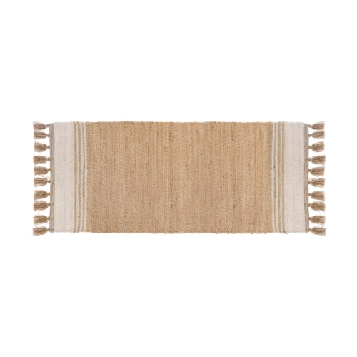 DYWAN Z FRĘDZLAMI BOHO NATURALE L Blanc MariClo' 