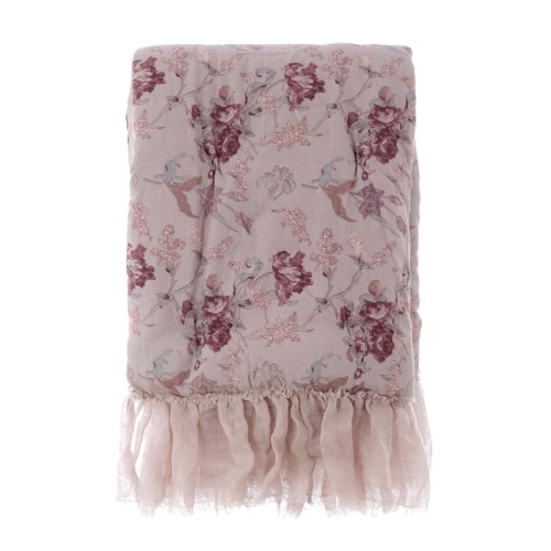 PROWANSALSKA NARZUTA KRÓTKA BIEŻNIK SOGNI IN FIORE Rustic Styl Blanc MariClo' 