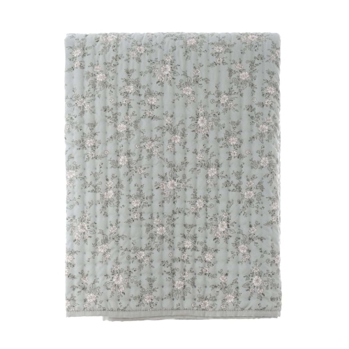 OZDOBNA NARZUTA HIVER FLEURI Green L Blanc MariClo' 