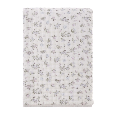 OZDOBNA NARZUTA HIVER FLEURI Creamy L Blanc MariClo' 