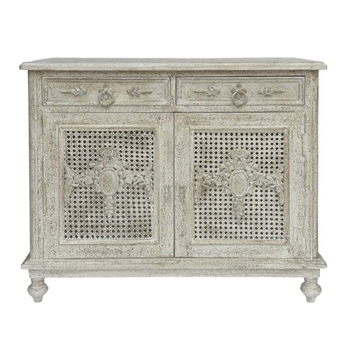  KOMODA BUFET PATHOS Vintage Rustic Style Blanc MariClo'