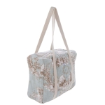  TORBA Z NADRUKIEM TOILE DU BORGO VERDE Blanc MariClo' 