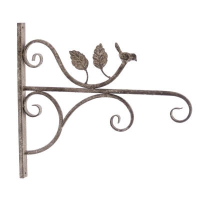 HAK ŚCIENNY NA LATARNIĘ Antica Officina Bird Vintage Blanc MariClo'