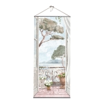 PROWANSALSKA DEKORACJA ŚCIENNA Vintage Balcon Méditerranéen Mathilde M 