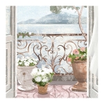 PROWANSALSKA DEKORACJA ŚCIENNA Vintage Balcon Méditerranéen Mathilde M 