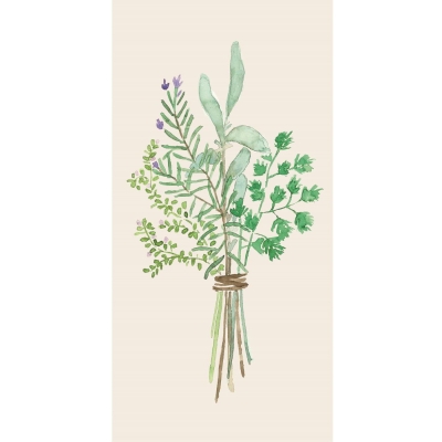 OZDOBNE SERWETKI PAPIEROWE Herb Bouquet Bukiet Ziół 16 szt Ib Laursen