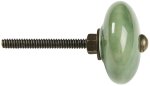 OZDOBNY UCHWYT DO MEBLI Vintage Green Zielony Ib Laursen 