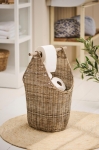 STOJAK NA PAPIER TOALETOWY Z KOSZEM Basket Rattan Ib Laursen 