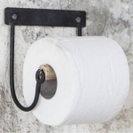 SKANDYNAWSKI UCHWYT NA PAPIER Wooden Black Ib Laursen  
