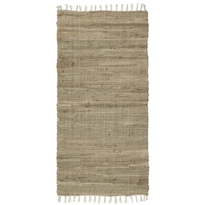 OZDOBNY DYWAN BAWEŁNIANY RUSTIC  Brown Grey Brązowy Szary Ib Laursen 
