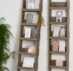 DEKORACYJNA DRABINA EKSPOZYCYJNA Z 6 PÓŁKAMI Rustic Style Ib Laursen