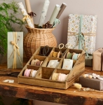 ORGANIZER EKSPOZYCYJNY Z 9 PRZEGRODAMI W STYLU Vintage Rustic Ib Laursen