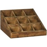 ORGANIZER EKSPOZYCYJNY Z 9 PRZEGRODAMI W STYLU Vintage Rustic Ib Laursen