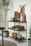 DREWNIANY POJEMNIK NA SZTUĆCE UNIQUE W STYLU Vintage Rustic Ib Laursen
