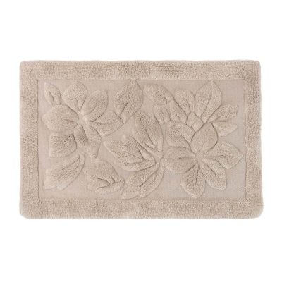 PROWANSALSKI DYWAN ŁAZIENKOWY FIORI BEIGE Blanc MariClo' 