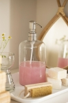 PROWANSALSKI DOZOWNIK NA MYDŁO ZE SREBRNĄ POMPKĄ Large 1100 ml Ib Laursen 