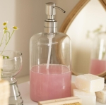 PROWANSALSKI DOZOWNIK NA MYDŁO ZE SREBRNĄ POMPKĄ Large 1100 ml Ib Laursen 