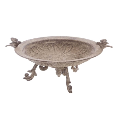 PROWANSALSKA PATERA METALOWA MEMORIAE COLLECTION Bird 1 Blanc MariClo'