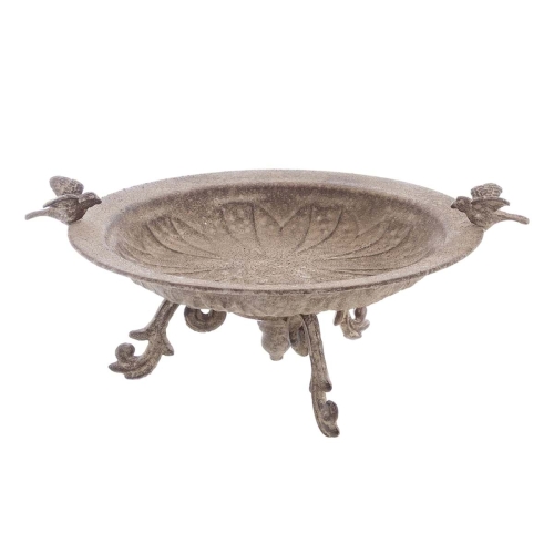 PROWANSALSKA PATERA METALOWA MEMORIAE COLLECTION Bird 1 Blanc MariClo'