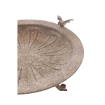 PROWANSALSKA PATERA METALOWA MEMORIAE COLLECTION Bird 1 Blanc MariClo'