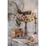 PROWANSALSKA PATERA METALOWA MEMORIAE COLLECTION Bird Blanc MariClo'