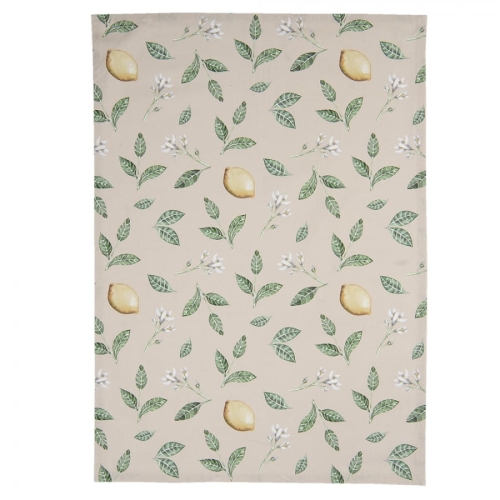 RĘCZNIK KUCHENNY Z MOTYWEM CYTRYN Lemon Garden Clayre & Eef 