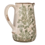 PROWANSALSKI DZBANEK CERAMICZNY Flowers Green Clayre & Eef 