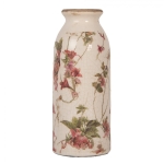 PROWANSALSKI CERAMICZNY WAZON Butelka Paradise Flowers Clayre & Eef  