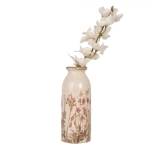 PROWANSALSKI CERAMICZNY WAZON Butelka Flower Garden Clayre & Eef 