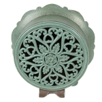 PROWANSALSKI ZEGAR STOŁOWY Retro Vintage Green Clayre & Eef 