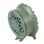 PROWANSALSKI ZEGAR STOŁOWY Retro Vintage Green Clayre & Eef 