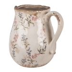 OZDOBNY DZBANEK CERAMICZNY Romantic Flowers Pink 1 Clayre & Eef 