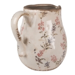 OZDOBNY DZBANEK CERAMICZNY Romantic Flowers Pink 1 Clayre & Eef 
