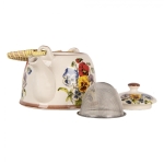 DZBANEK CERAMICZNY DO HERBATY Retro Vintage Clayre & Eef 