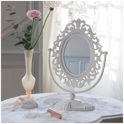 PROWANSALSKIE LUSTRO STOJĄCE Rosalie Vintage Chic Mathilde M